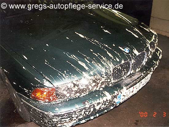 PU-Schaum-Verschmutzung