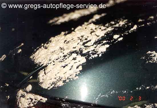 PU-Schaum-Verschmutzung