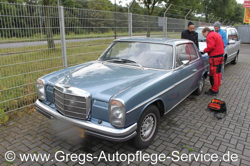 Tropfschaden 1969er Mercedes